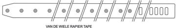 Van De Wiele Rapier Tape