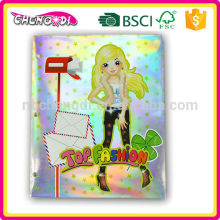 super style custom printed paper type foldable file folder