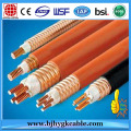 Low smoke halogen free 2 core 2.5mm2 double shielded cable