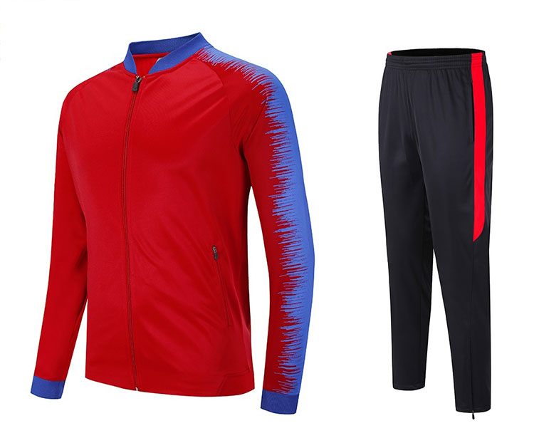 Dames fluwelen sportkleding met rits op de broek