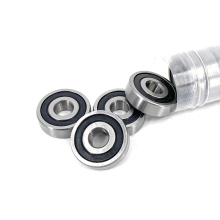 6200-2RS Ball Bearings - Steel, Double Rubber Sealed, Miniature Deep Groove for Printing & Textile