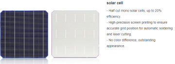 200w Poly crystalline Solar Panel battery bank