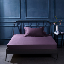 Windsor Purple 100% Egyptian cotton fitted sheet