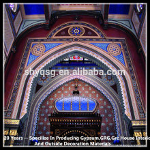 House Interior Decoration Gypsum Plaster Decorative Moulding Cornice Panel