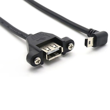 Bend Down Mini Usb To Usb Female Data