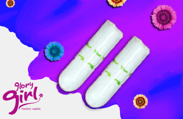 organic tampon with plastic applicator