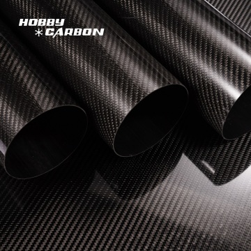 Custom 15mm 3k Twill Matte Carbon Fiber Fiber