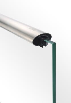 Stainless Steel Brushed Oval Slotted Tube