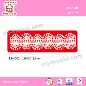 durable sugar art lace mat