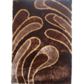 Polyester Silk Shaggy Design Matta