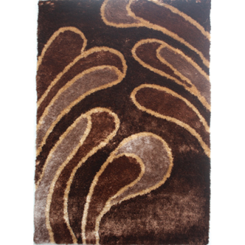 Polyester Soie Shaggy Design Carpet