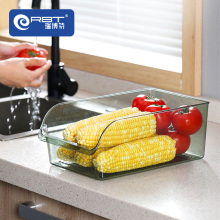 Refrigerator storage drawer box