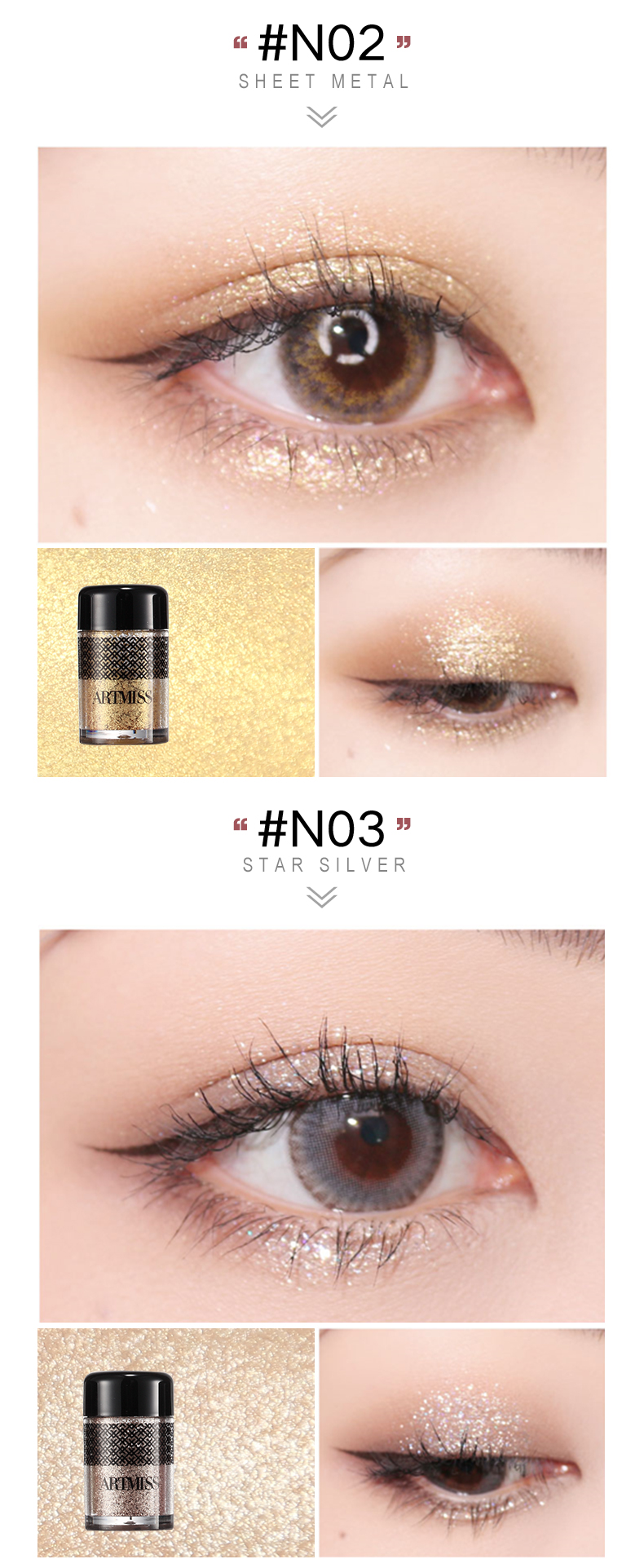 High Pigment Makeup Eye Shadow Cosmetics Makeup Products