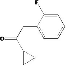 Cyclopropyl-2-fluorbenzyl-Keton CAS-Nr .: 150322-73-9