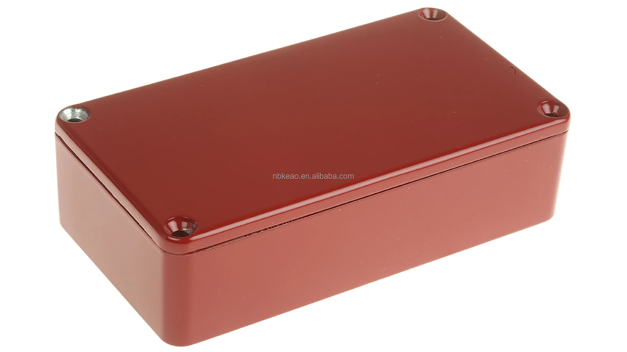 Caja de caja de aluminio fundido a presión caja de conexiones impermeable de aluminio pequeña eléctrica hammond 1590 carcasa electrónica para pcb