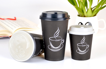 Compostable pla paper cup