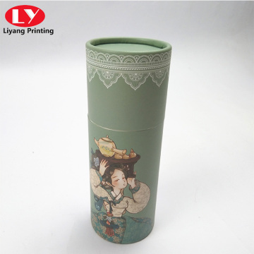 Round Make Up Brush Packaging Box Custom