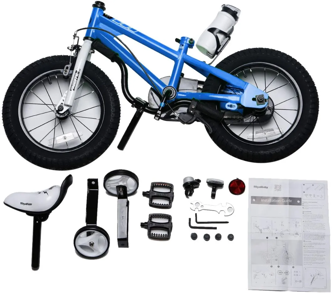 12 Inch with Training Wheels Kids Bike for 2~6 Years Old Children