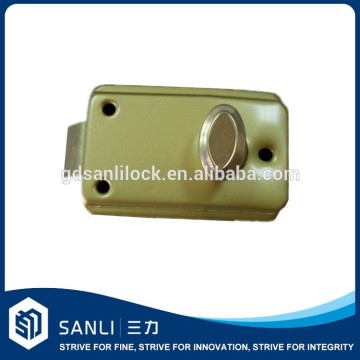 558B brass latch rim door locks thumb turn