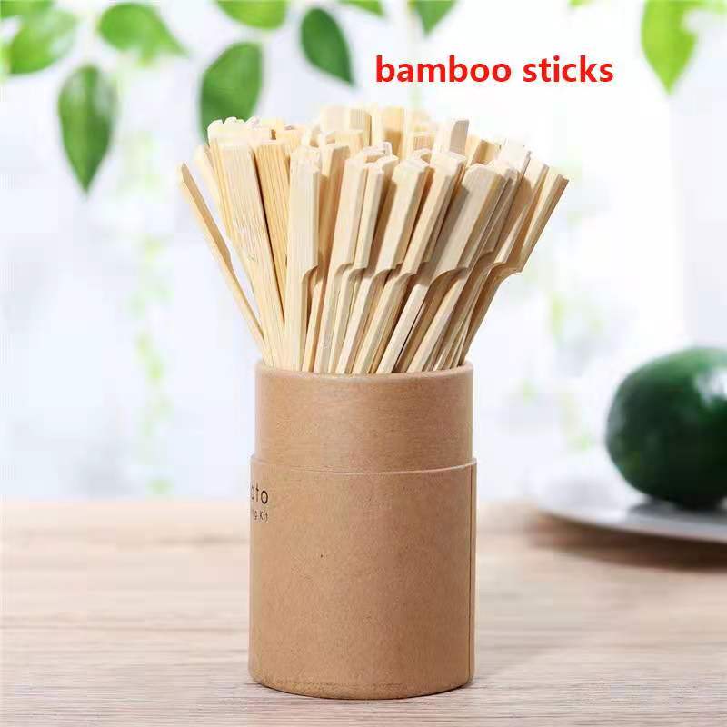 3.5/4.7/5.9 inch Bamboo Paddle Skewers