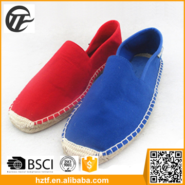 China low price canvas shoe factory