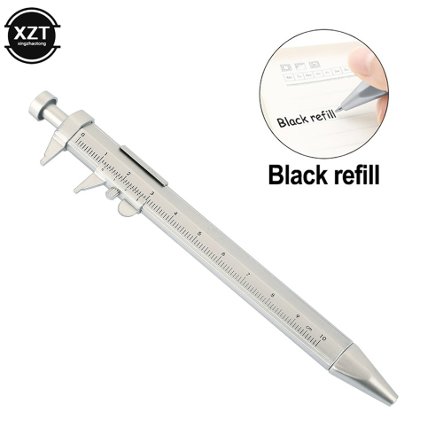 Multifunction 0.5mm Gel Ink Pen Vernier Caliper Roller Ball Pen Stationery Ball-Point 2 Colors Office School Supplies