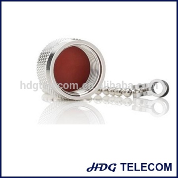 Metal N male connector dust cap