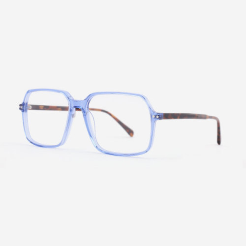 Rectangular Acetate Unisex Optical FrameAs