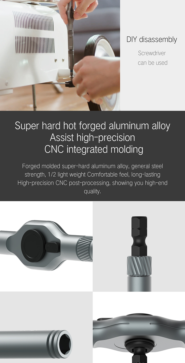 Household Combination Toolbox Hardware Magnetic Screw Driver Kit Bits Torx Screwdrivers Labor-Saving Ratchet Screwdriver Set