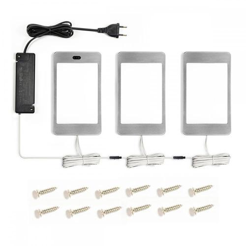 surface ultra thin mini cabinet panel light