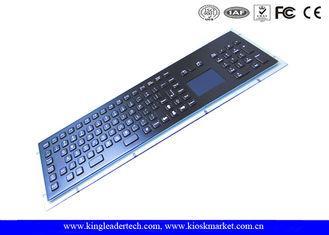 Dust-proof IP65 Industrial Keyboard With Touchpad Stainless