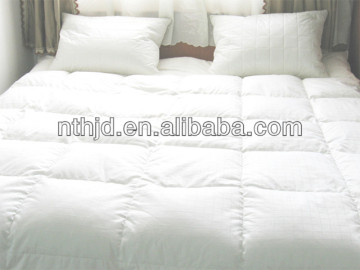 100% cotton hotel bedding set duck down duvet