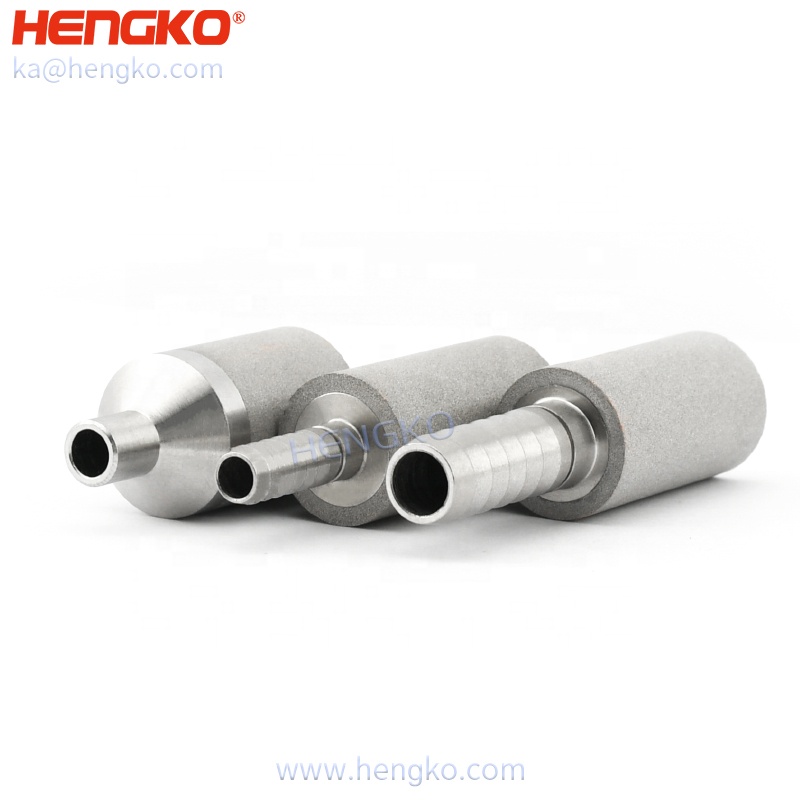 2 0.5 micron sintered SS stainless steel home brewing beer aeration oxygenation oxygen stone carbonation stone