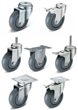 Flat plate swivel caster Trolley Cart Caster