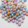 1 Bag Fashion Stripe Resin Bead with Big Hole Acrylic Jewelry Beads for Bracelet DIY Craft