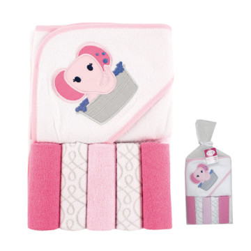 Extra Soft 100% Organic Bamboo Hooded Baby Towel