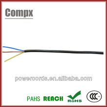 China CCC PVC sheath IEC 52 53 57 RVV china pvc cable