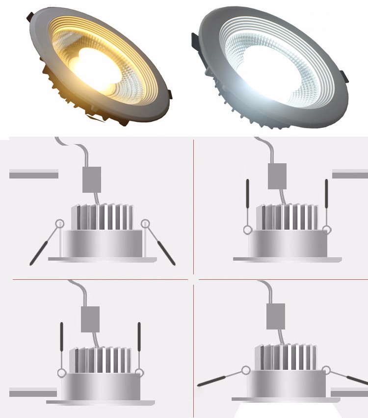 Low MOQ vertex downlight led light With high Material