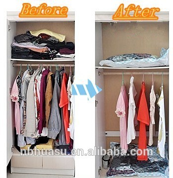 clothes vacuum hanging storage bag