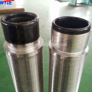 water well screen pipe /SS304 water well sieve pipe
