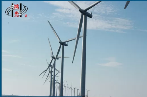 50KW Horizontal Axis Direct Drive Wind Energy Tower Generator Powder Coated