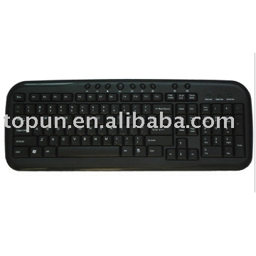 Keyboard TP-VK260 ,multimedia ,slim keyboard