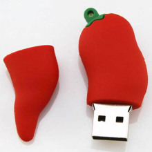 simulation red sweet peppers chili PVC USB promotion