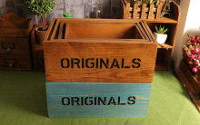 new design antique wooden lap tray sets