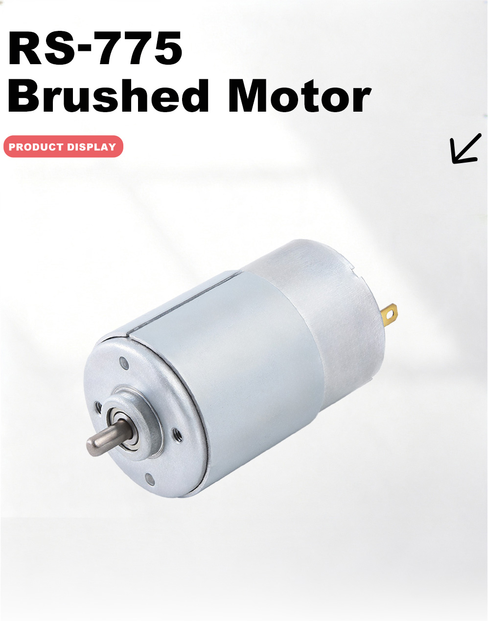 775 Fırçalı DC Motor-2x 775 Brushed DC Motor-2x
