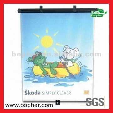 novelty automatic roller car sunshade