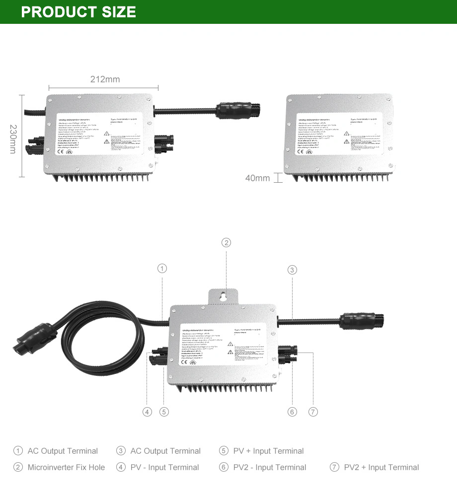 Mppt Solar Grid Tie Micro Inverter 5 Png