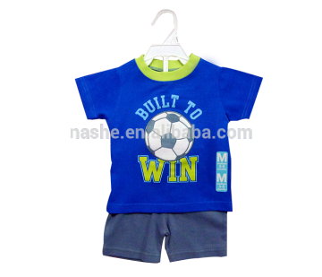 2015 NEW DESIGN BOY BABY ROMPER SET / Adult Boy baby romper set