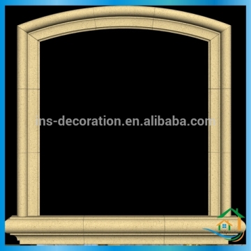 Grc window frame decoration