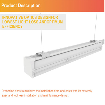 65W Supermarket Tool-free Led Commercail Lighting